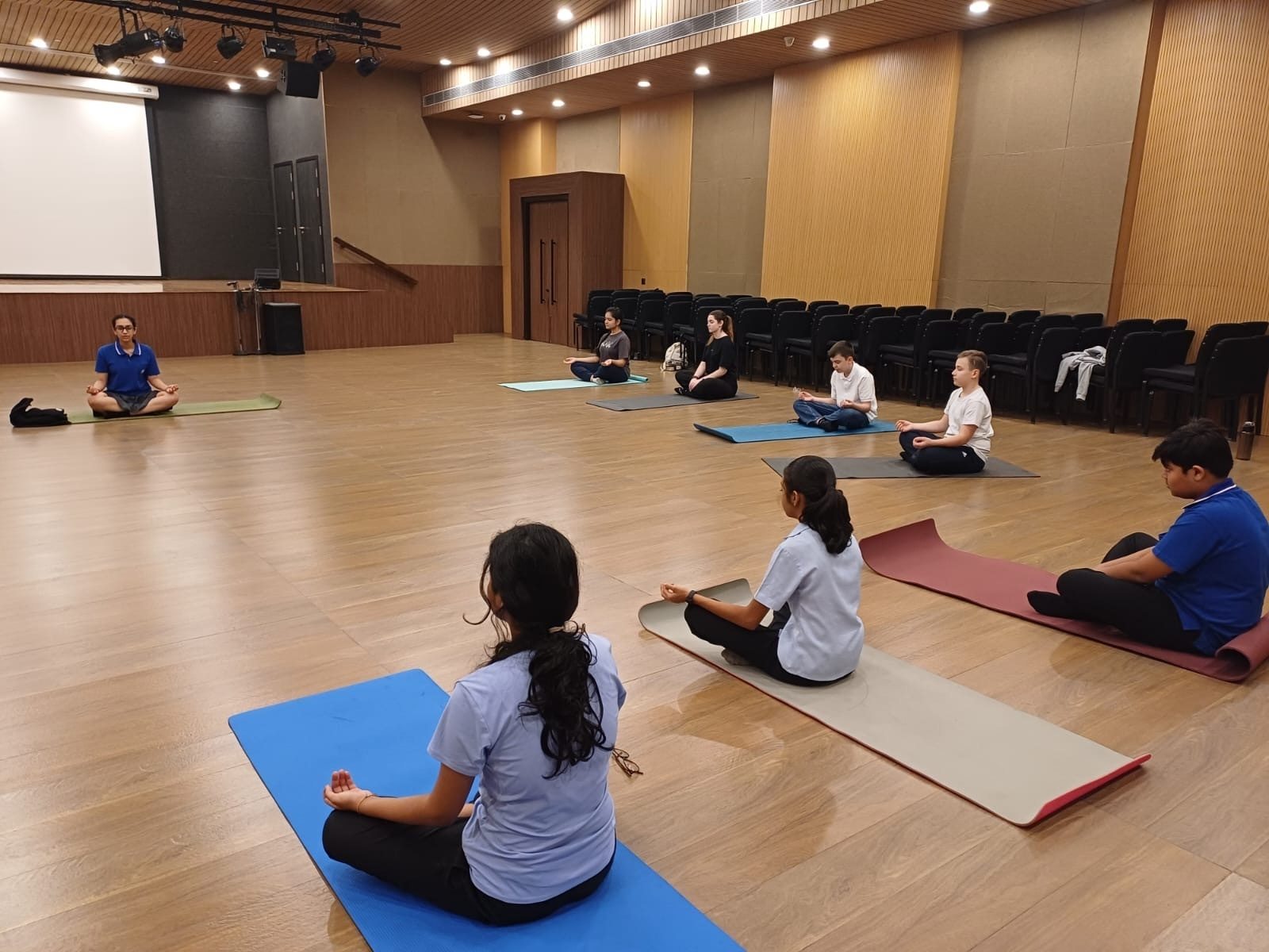 Yoga — Training & Teaching — image from Reeth Dhall’s supplied portfolio document