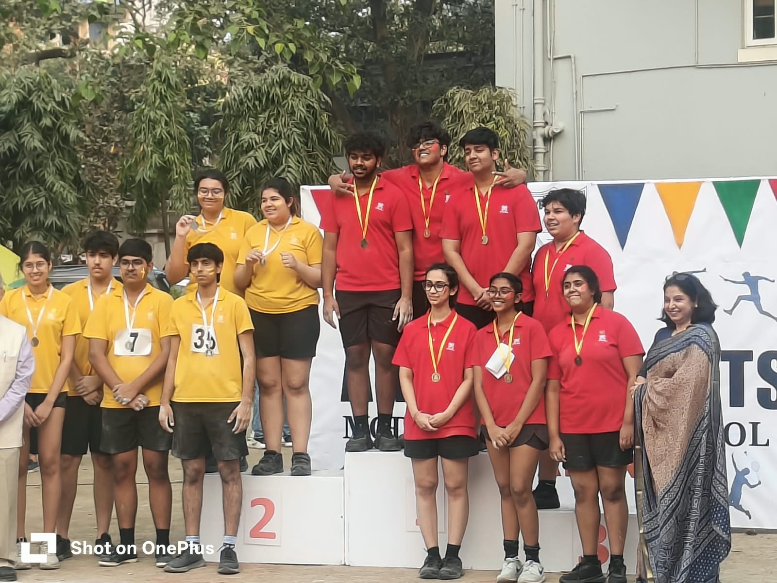 Athletics — Strength & Teamwork — image from Reeth Dhall’s supplied portfolio document